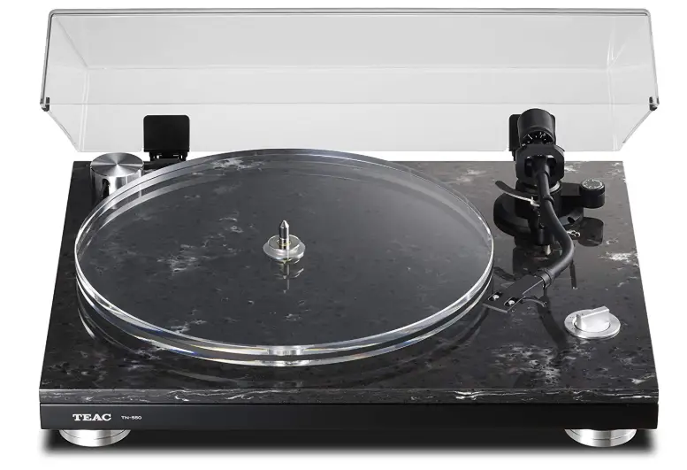 this picture shows the TEAC TN 550 model