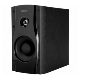 this picture shows the Definitive Technology SM45 bookshelf speaker